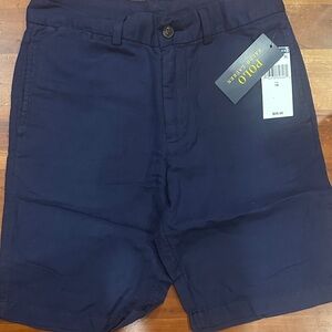 Polo by Ralph Lauren Men's Dark Blue Flat Front Shorts
